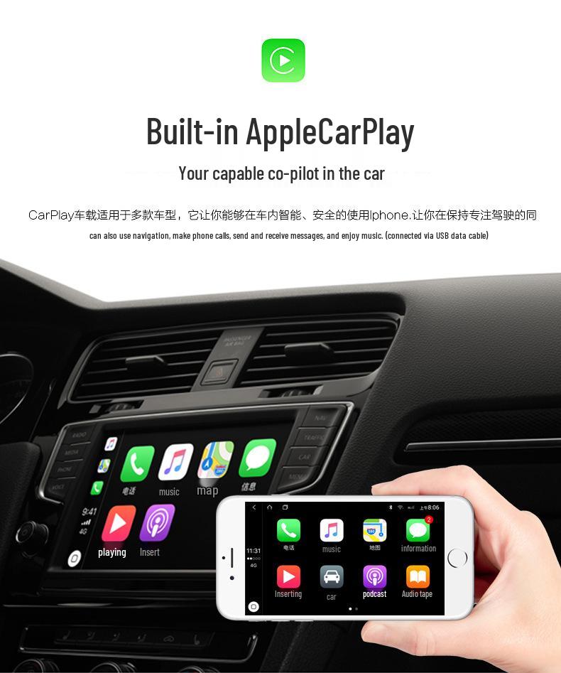 8-Inch Truck Dashcam Central Control: 24V Navigation & 360° Panoramic Reversing All-in-One System