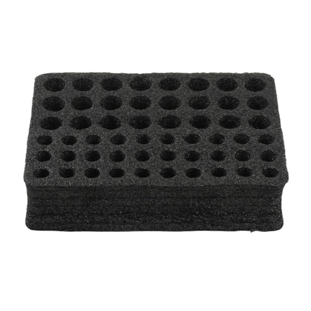 Batterie Aufbewahrungsorganizer Halter Fassung für 72 AA AAA Batterien, Batteriebox Koffer Garagenbehälter Heimschubladenorganisation Spender