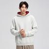JEEP Men's Loose Fit Printed Hooded Sweatshirt