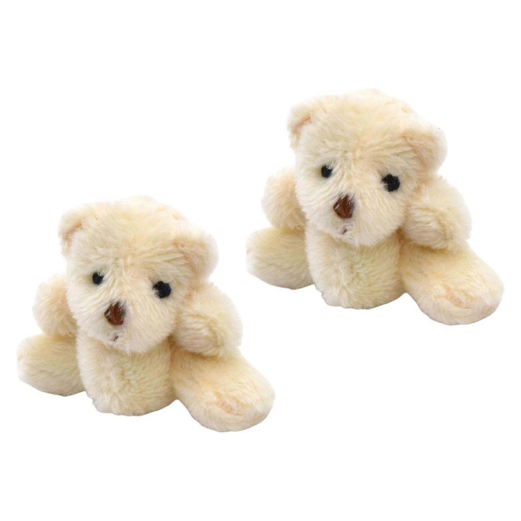 1.97inch Mini Joint Bear and Plush :12 Dollhouse Decor Toys