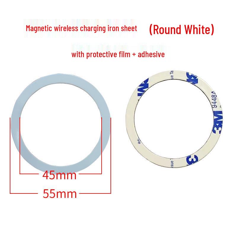 Universal MagSafe Magnetic Phone Case Charger with Stand and Ring
