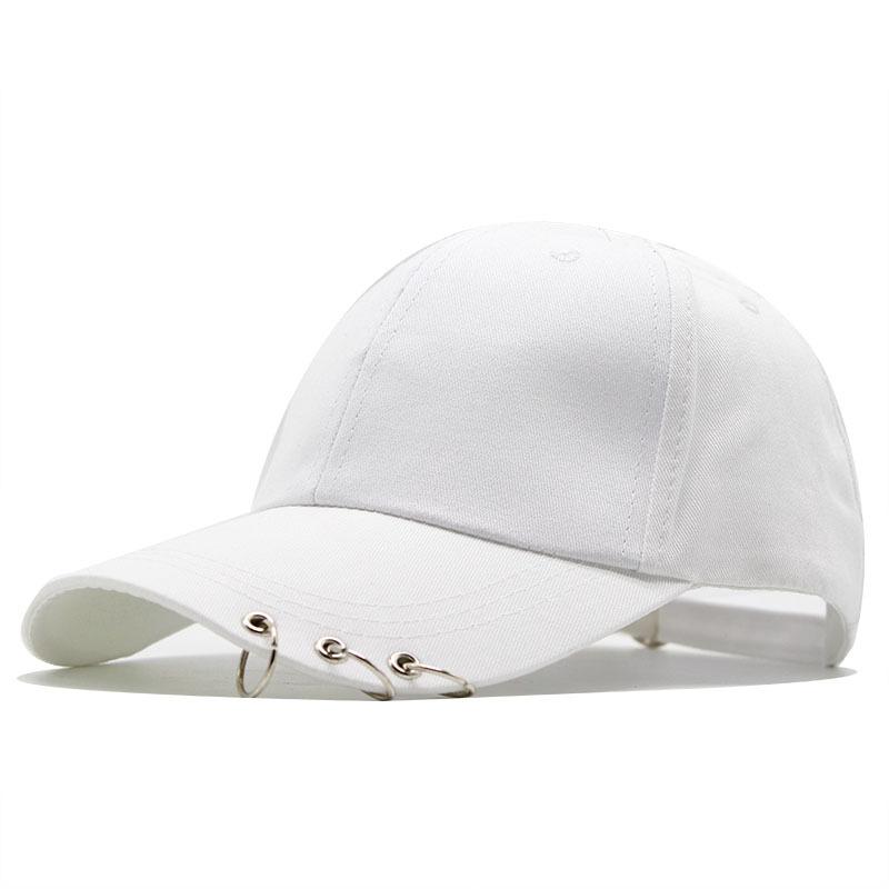 Pin Three Rings Pin Baseball Cap Outdoor Casual Versatile Couple Cap