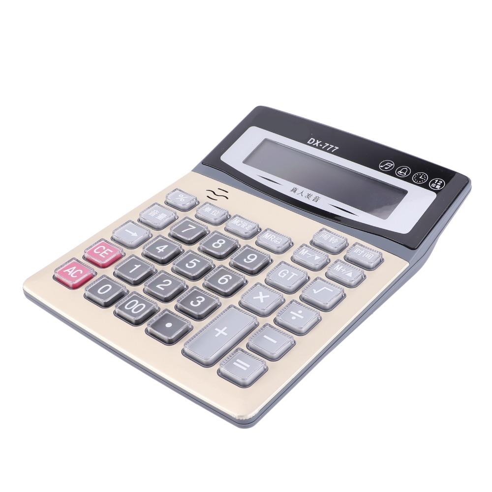 Large Office Calculator Clear Display Desktop Calculator Durable Desk Calculator Office