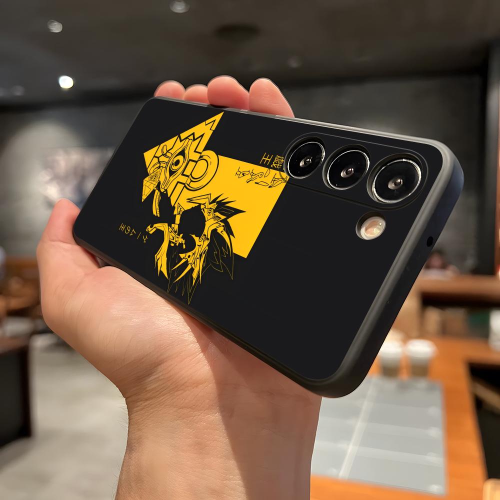 Game Yu-Gi-Oh Phone Case For Samsung A56 A36 A26 A16 A15 A25 A35 A55 A14 A34 A24 A54 Black Soft Shell