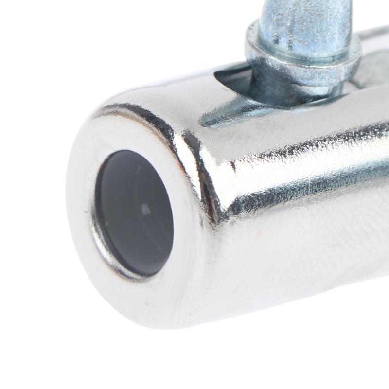 2 Stück 1/4" Verriegelndes Luftventil Reifenfüller mit Schlauchanschluss Auto Reifenluftventil Füller Pumpe Ventil Auto Aufblasbare Anschlüsse