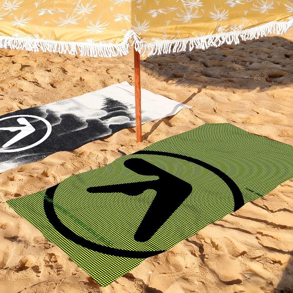 British musician A-Aphex Twine Towel Drying Bath Towel Applicable To Light Swimming Camping Yoga Beach Out