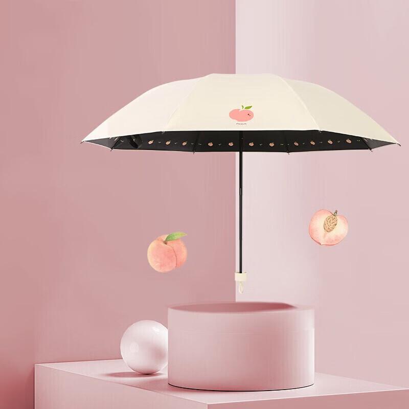 Paradise UV Protection Three-Fold Sun & Rain Umbrella