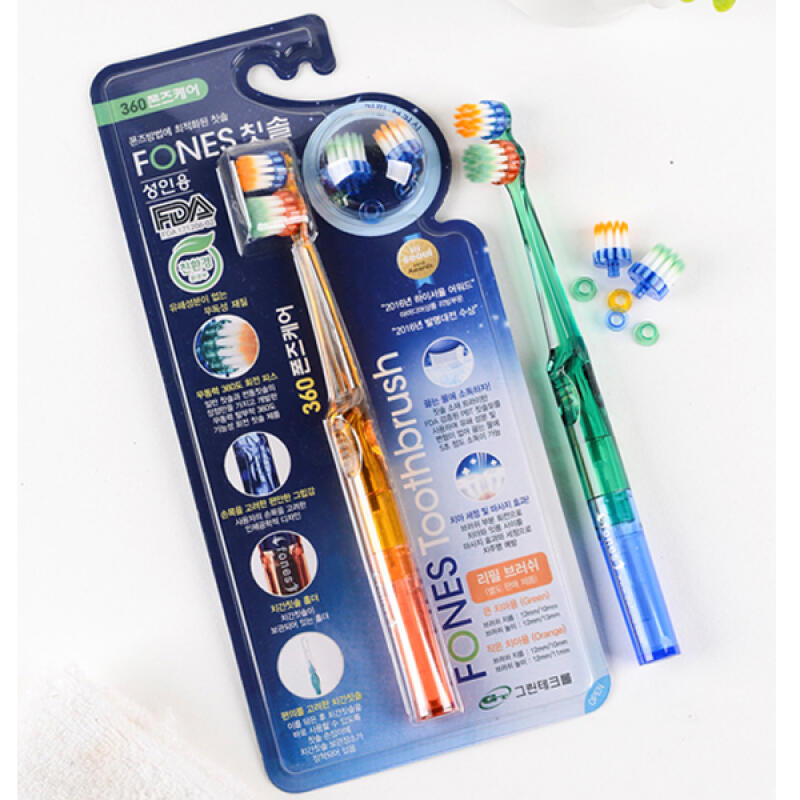 E-Phones Care 360 Premium Toothbrush for Adults, Tritan Material