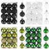 24Pcs Christmas Baubles Tree Balls 2024 Party Wedding Ornament Xmas Party Decor