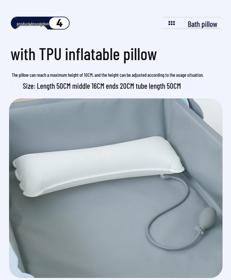 Folding Manual Crank Movable Bath Bed for Paralyzed Elderly in Nursing Homes