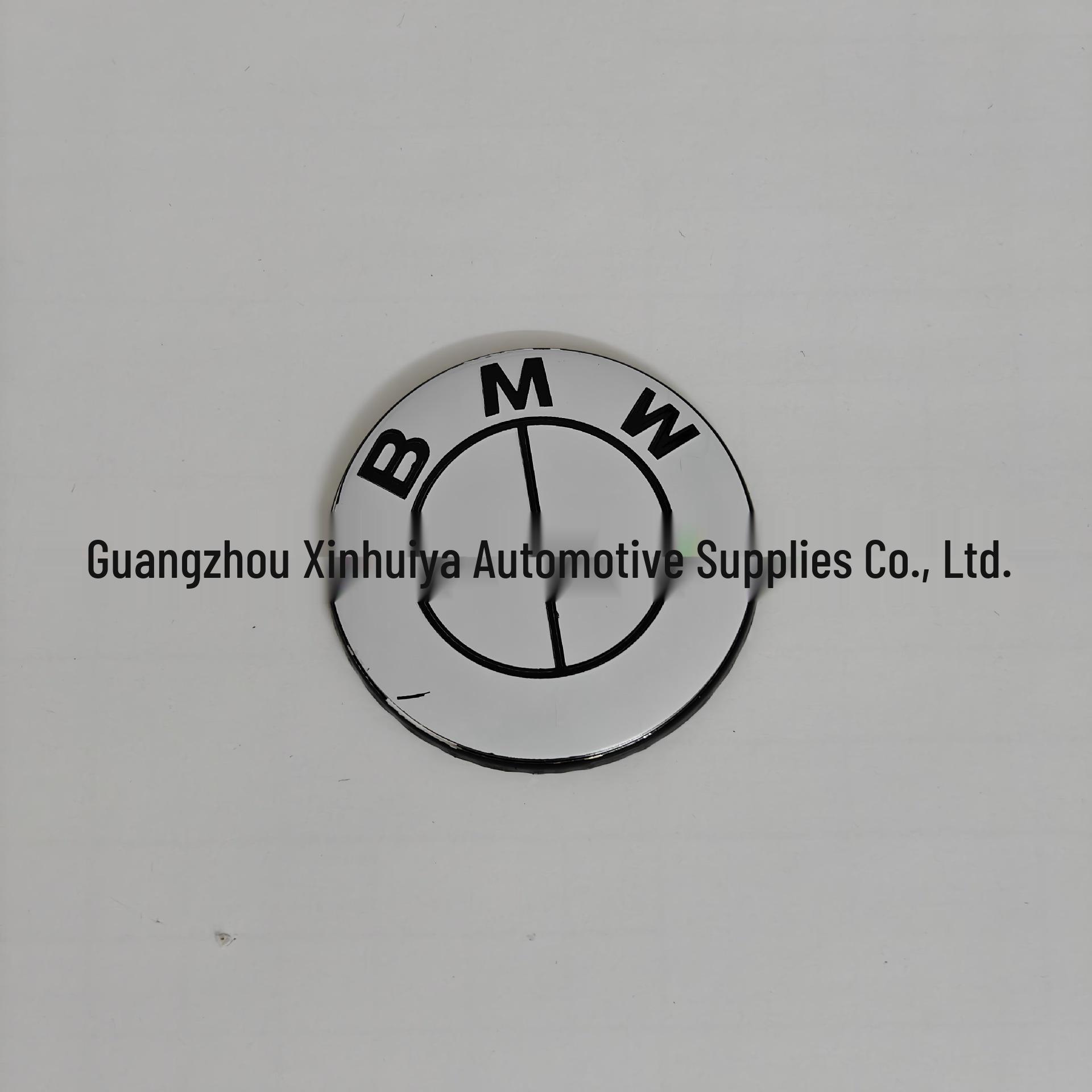 

Compatible BMW Black & White Logo Car Emblems for 3 Series, 5 Series, X5, X6 - Hood & Wheel Center Caps (Front & Rear)