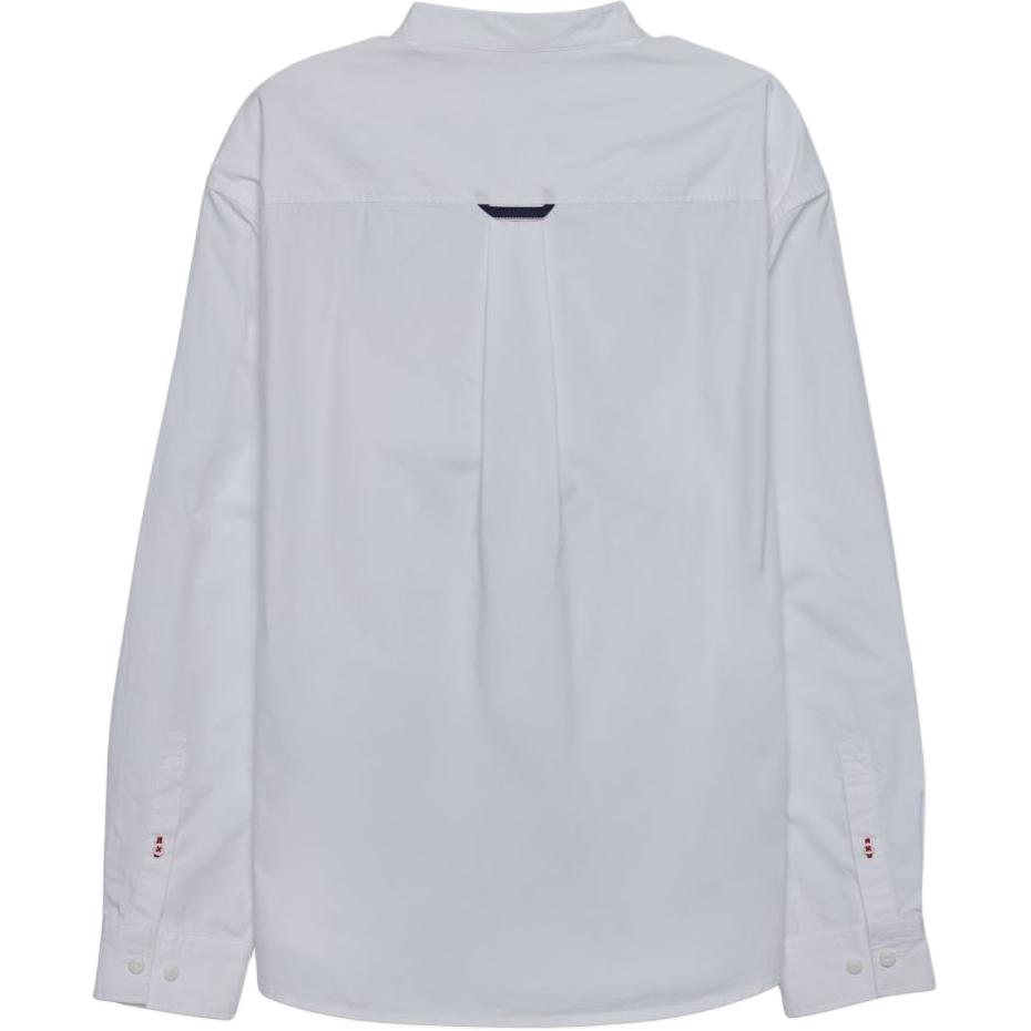 Levis Comfortable Solid Color Simple Stand Collar Long Sleeve Shirt Men shirts 003MY-0000