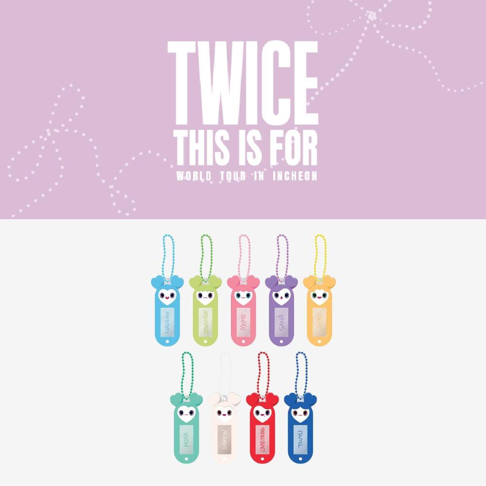 Pre-order TWICE THIS IS FOR Official MD LOVELY Name Tag