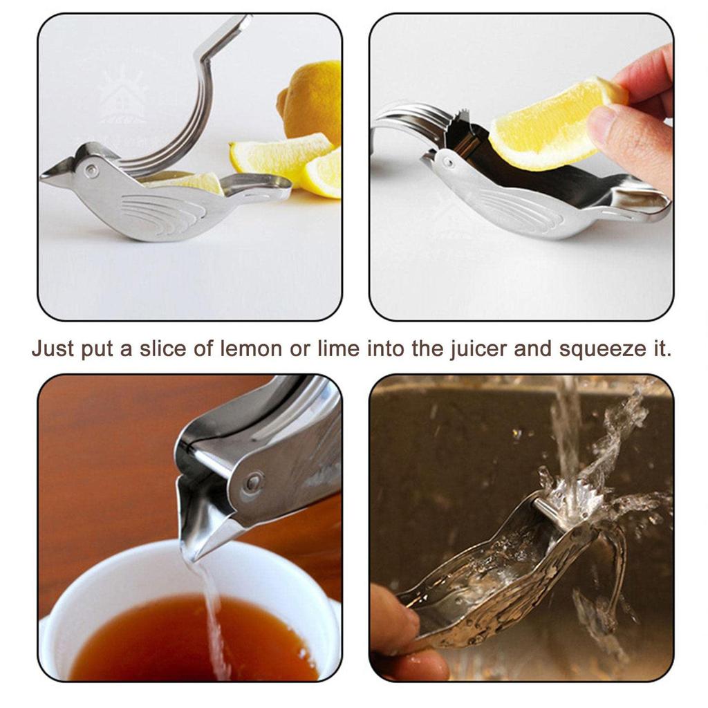Bird Shaped Lemon Juice Extractor Stainless Steel 304 Lemon Juice Extractor