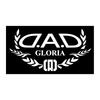 Garson DAD Model Gloria AUTO MODEL STICKER [Auto Sticker] (White) ST108-06 D.A.D