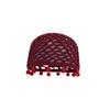Round Beads Crochet Hollow Tassels Knitted Hat Hollow Out Ethnic Style Hat Knit Beanies  Girls