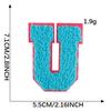 Diy Patch Sticker Letter Towel Embroidery Cloth Sticker Multi-Color Cloth Label Clothing Accessories Badge Embroidery Sticker