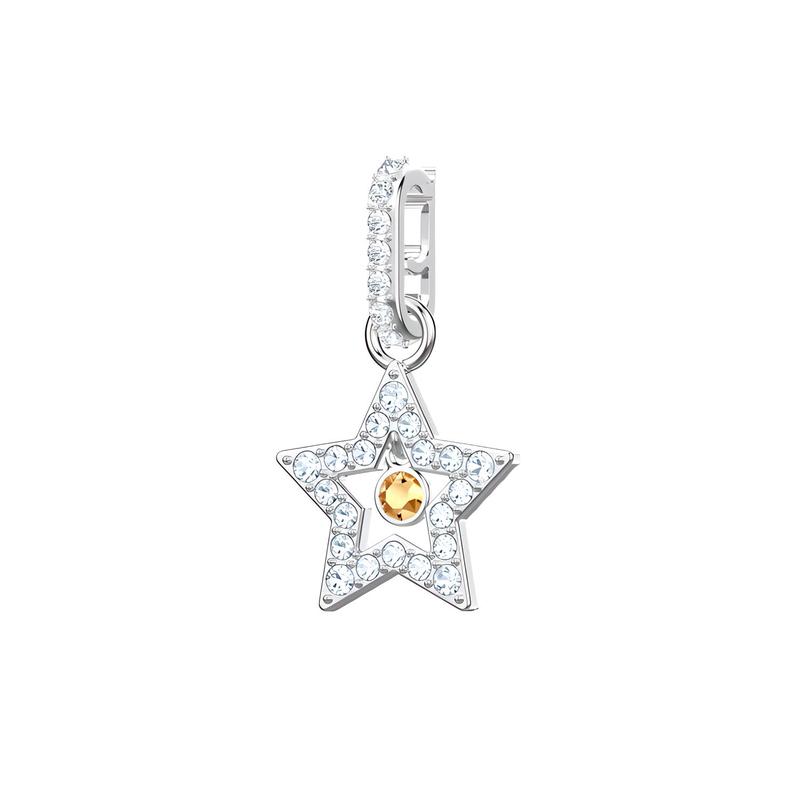 Swarovski Necklace/Pendant Remix Collection Remix series star pendant does not include chain. It can be worn on necklaces and bracelets 5443939 серебряный