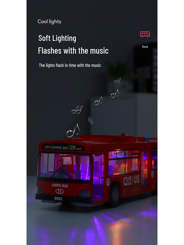 Large Children's Toy School Bus: Model Simulation Coach for Boys
