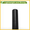 BULLSPANN Universal 25.4x200mm Black Bike Seatpost Durable Bike Saddle Post