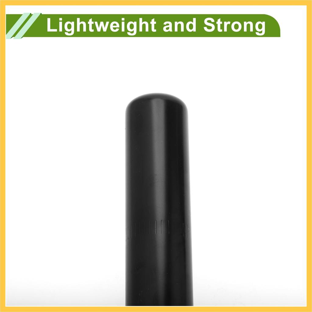 BULLSPANN Universal 25.4x200mm Black Bike Seatpost Durable Bike Saddle Post