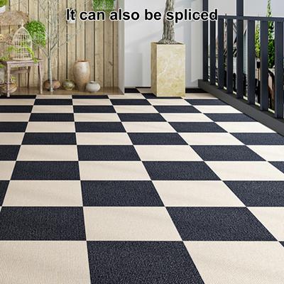 Carpet Tile Self Adhesive Anti-Slip Reusable Prevent Cat from Scratching Floor Repair Protecting Easy Install DIY Mat for for Walls Floors Sofas Cars
