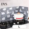 Stove Top Baffle Plate Cartoons Animal Print Grease Proof Aluminum Splatter Board Foil Gas Folding Cover for Kitchen Anti-Splatter Screen
