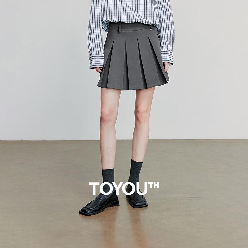 MIU Style Academy Pleated Short Skirt XL