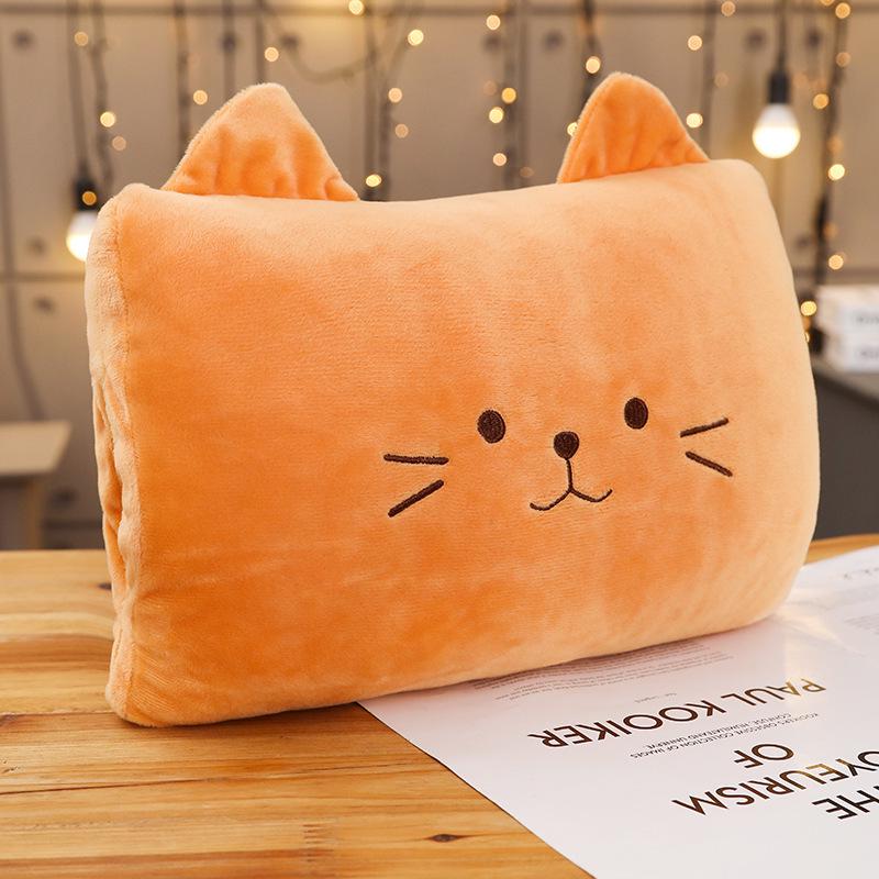 Plush Hand Warmer Pillow Cushion for Office, Dorm, or Classroom