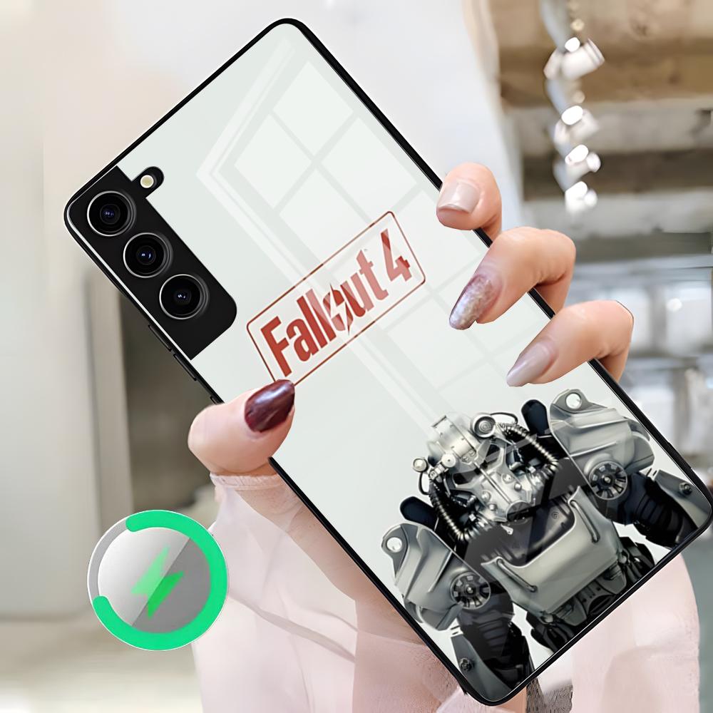 F-Fallouts Vault Phone Case For Samsung S26 Ultra S25 Edge S23 S22 S21 S20 Ultra Plus S24 Fe A25 Magnetic Glass Cover