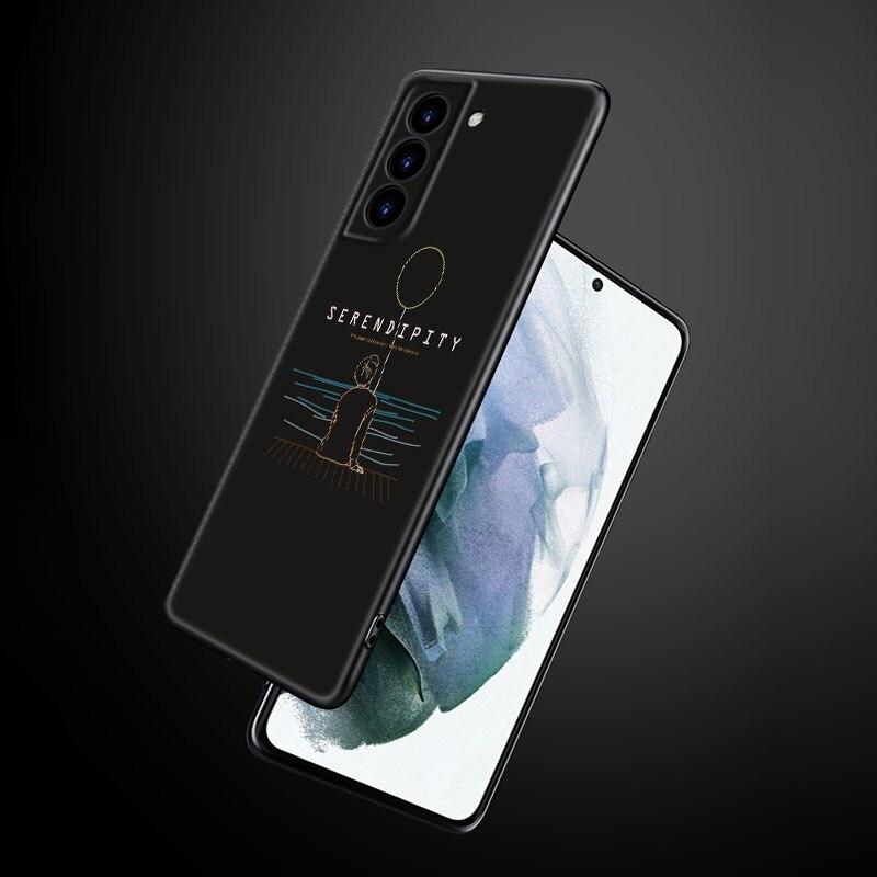 Love Yourself Art Handyhülle für Samsung Galaxy S22 Pro S21 S20 Ultra FE S10 Lite 5G S10E S9 S8 Plus Weiche TPU Schwarze Hülle