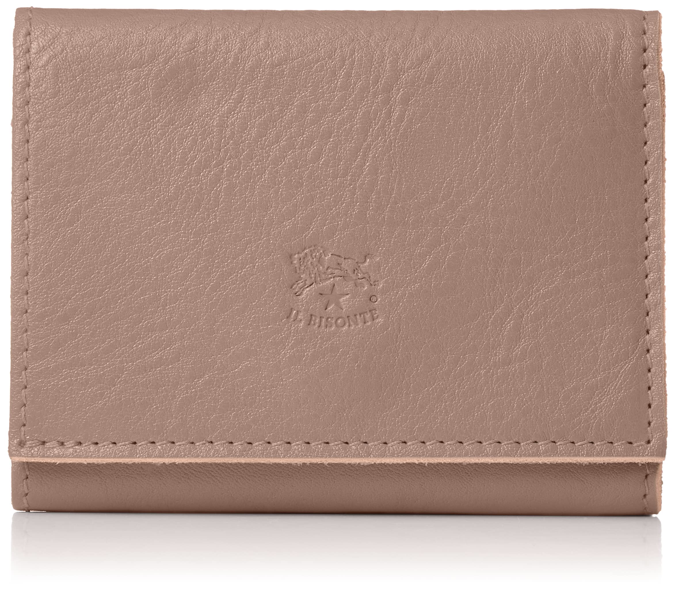 

IL BISONTE Women s Tortora Tri-fold Wallet SMW036PV0005, Free Size [Used]