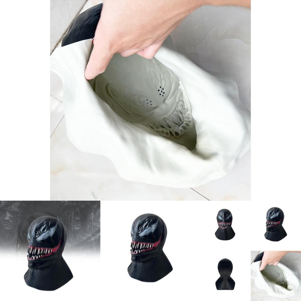 High Quality Latex Venom Mask For Halloween Cosplay And Costume Parties Ideal For Birthdays And Festivals