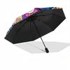 1pc Butterfly Mandala Art Folding Umbrella, Durable, Suitable for Outdoor Activities or Rain, Suitable for Commuting Yy251027064