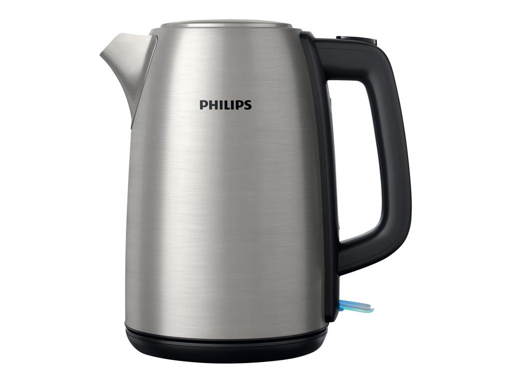 Philips | Czajnik | HD9351/90 | Elektryczny | 2200 W | 1,7 L | Stal Nierdzewna | Podstawa Obrotowa 360° | Stal Nierdzewna