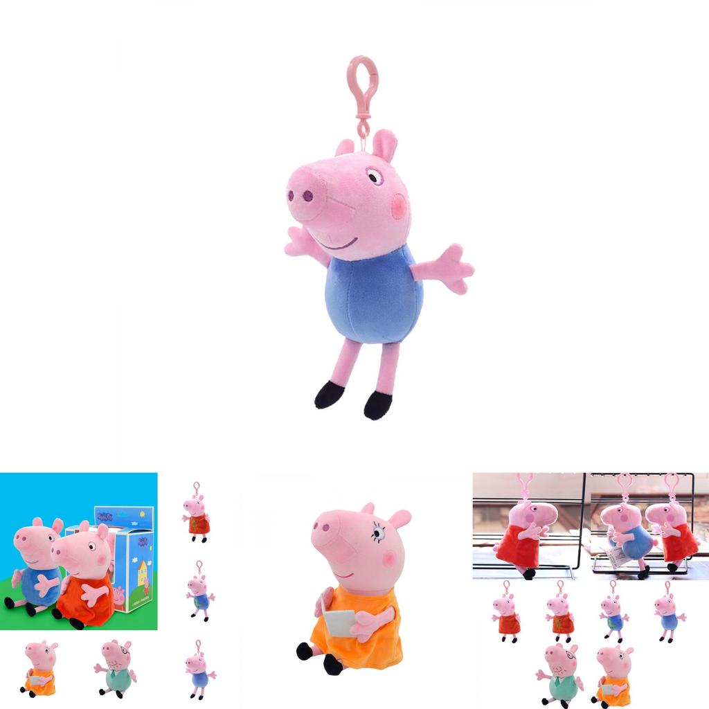 Peppa Wutz Familie Plüschtiere Mit PP-Baumwollfüllung Für Kindergeburtstagsgeschenke Und Schlafbegleiter
