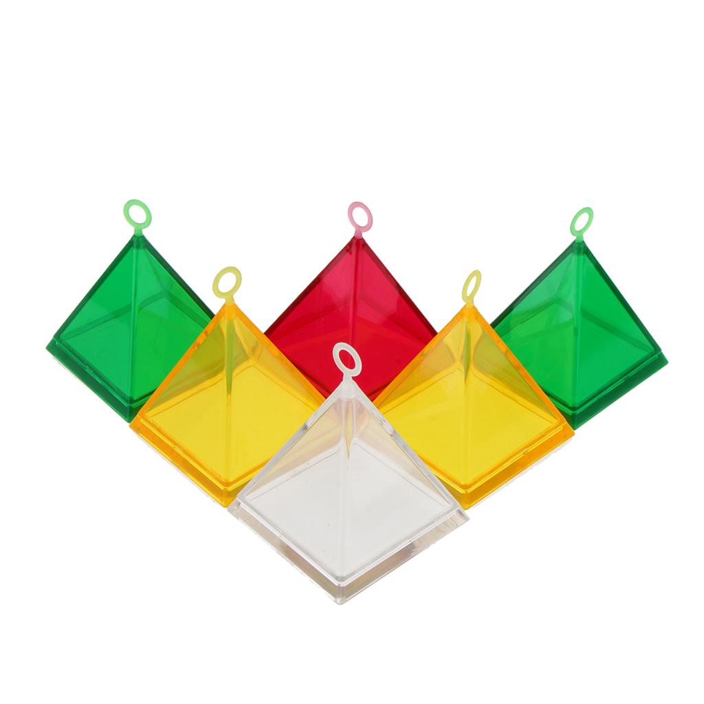 Pack of 6 Helium Balloons Pyramid Pendant Bearing Weight Supplier