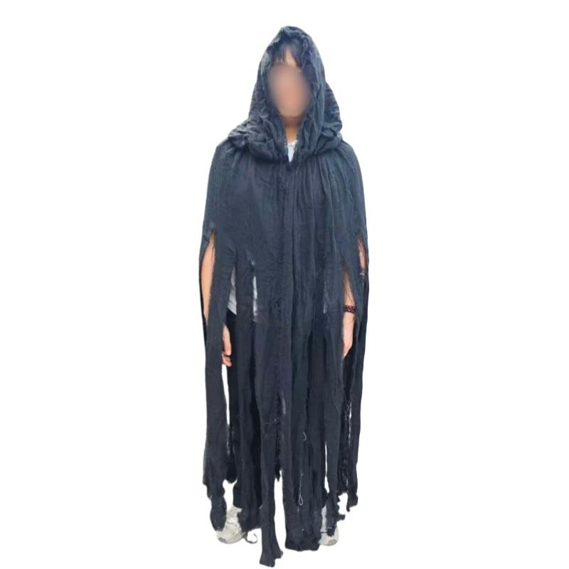 Halloween Zombie Cloak Costume With Long Sleeves For Adults Cosplay Spooky Ghosts