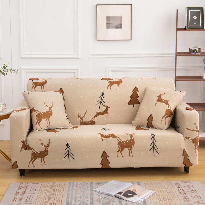 New Printed All Inclusive Sofa Cover Dustproof Elastic Sofa Cover