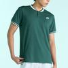 YONEX 255Ts001M Green Men'S Henry Collar Tennis Gamewear