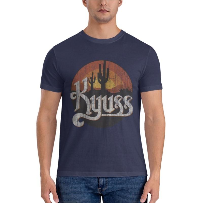 Kyuss Sunset 1987 Grafik T-Shirt Herren Trainingsshirts Kurzarm T-Shirt Custom T-Shirts Designe dein eigenes
