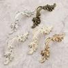 European Style Vintage Drawer Pulls Zinc Alloy Wardrobe Door Handles  For Kitchen Cabinets
