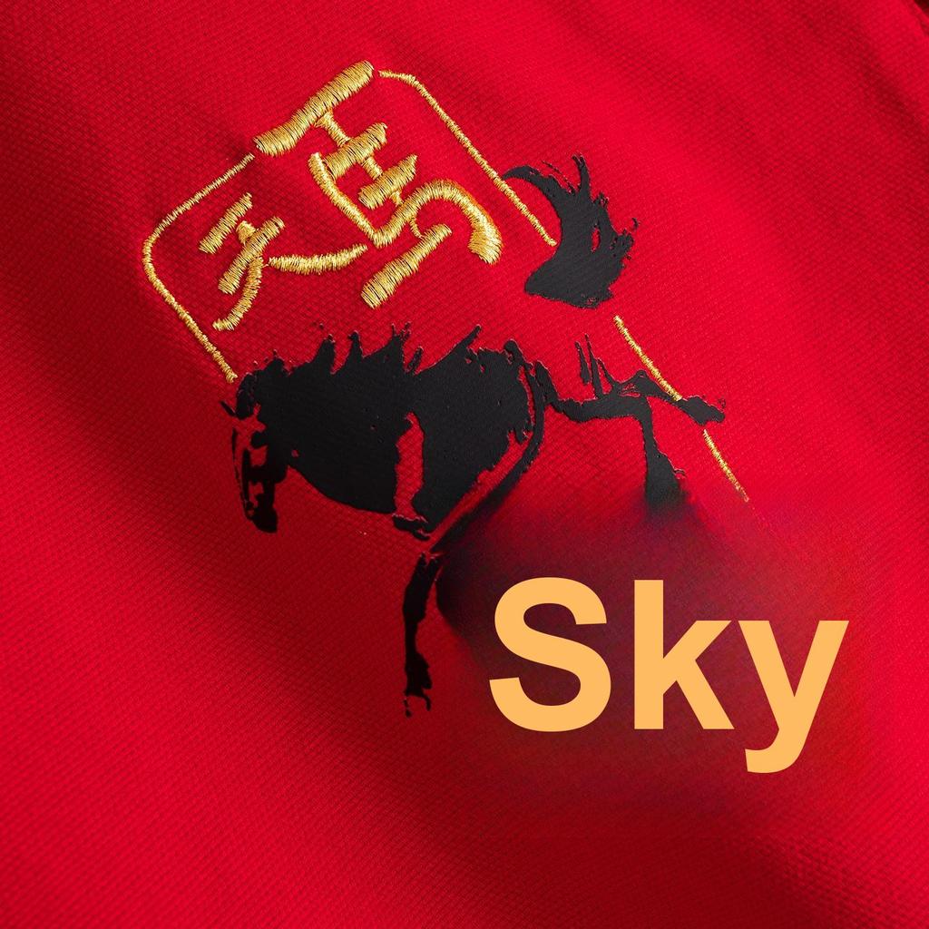 Anta Herren KAI × Xu Beihong „Galoppierendes Pferd“ Co-Branding Jacke Rot 172611606-2