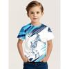 Abbigliamento Ragazzi Taekwondo Judo Moda T-shirt con Stampa 3D Sportivo Bambini Maniche Corte Estate Abbigliamento Palestra Harajuku Magliette Top Cool