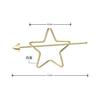 Neoglory Jewelry 14k Gold Star Hair Pin Hair Stick for Women