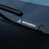 Auto Ruitenwisser Stickers Metalen Embleem Auto Decor Stickers Voor ASX LANCER OUTLANDER PAJERO Ralliart Auto Accessoires