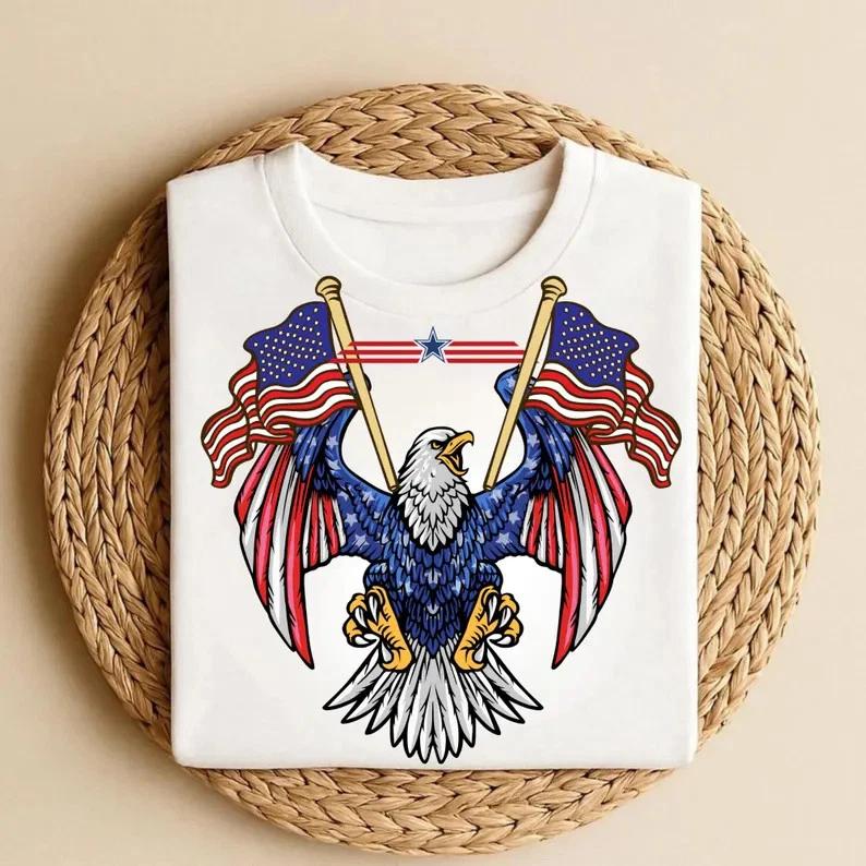 America 250th Anniversary Shirt Vintage Patriotic Independence Day Tee 4XL