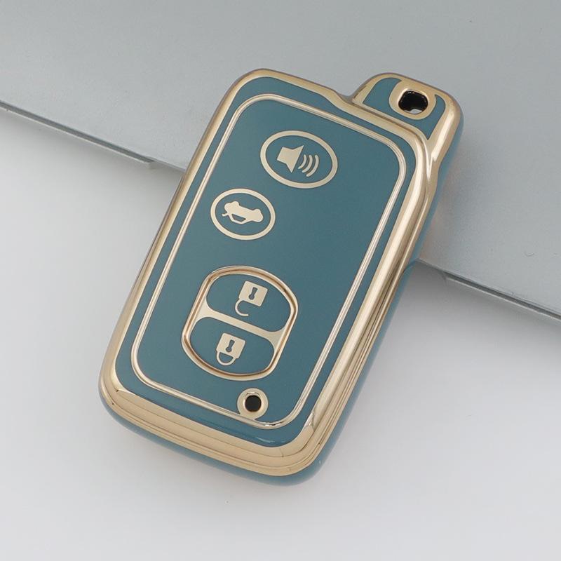 2 3 4 Buttons TPU Car Key Case for Toyota Aqua RAV4 Land Cruiser Camry Prado Corolla Prius Cover Keyless Remote Fob 2013 2014