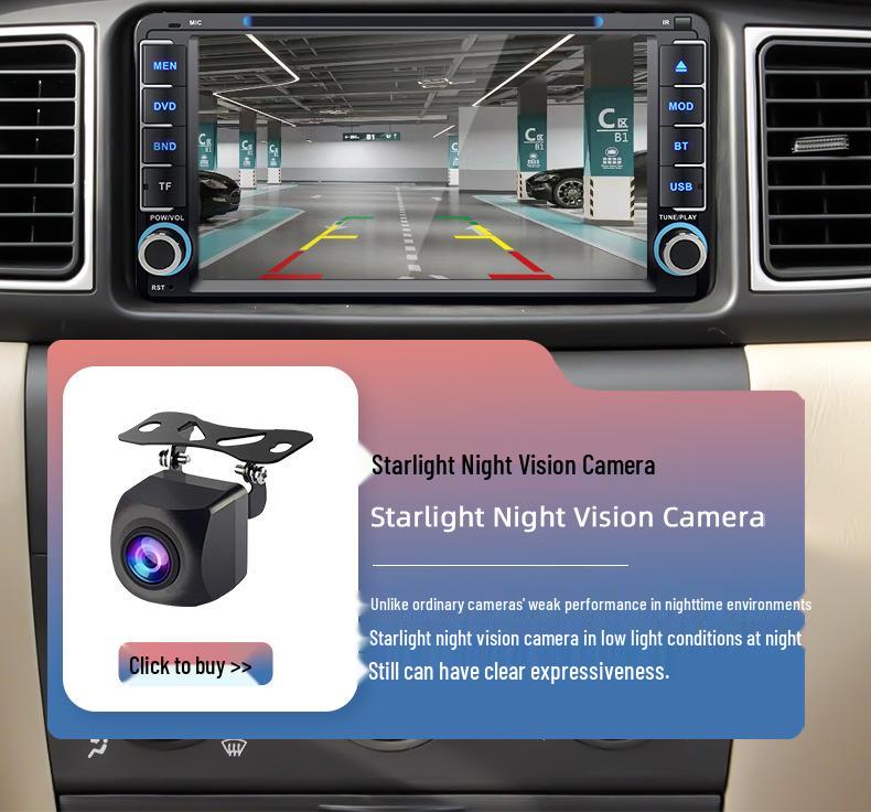 Navigație Wireless CarPlay și Sistem DVD Bluetooth cu Cameră de Marșarier pentru Toyota Corolla