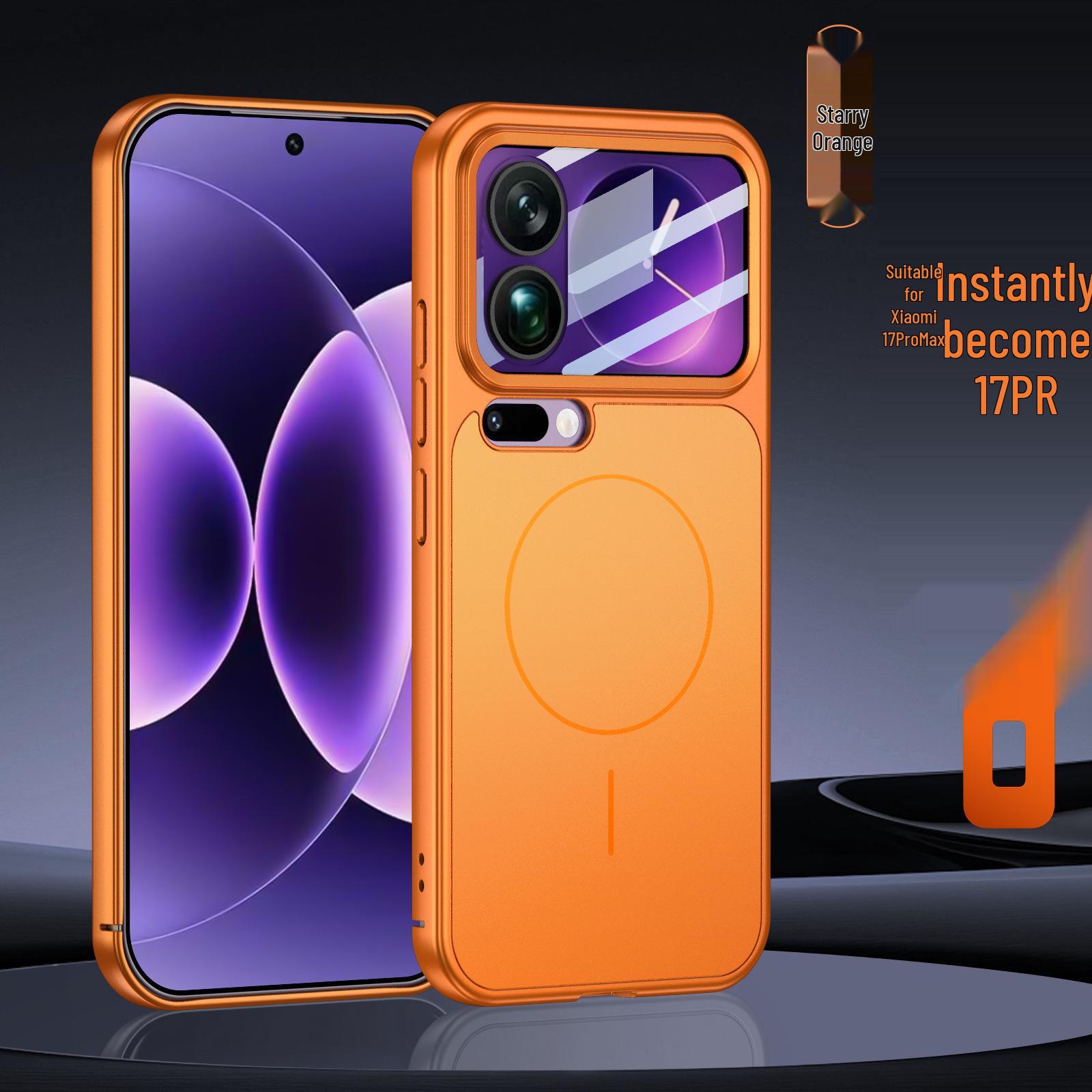Магнитный Ультратонкий Противоударный Беспроводной Чехол для Телефона Xiaomi 17 Promax 17ProMax